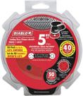 Discos de lixar Diablo Premium Fast Hook & Lock, pacote com 40 grãos e 50