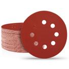 Discos de lixar Huopueit 100 PCS 800 Grit Óxido de alumínio de 12,7 cm