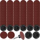 Discos de lixar Newwiee 40 Grit 5 cm 150 peças para moedor de matriz Discos de lixar Newwiee 40 Grit 5 cm 150 peças para moedor de matriz