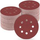 Discos de lixar POTUINOM 165 PCS 125 mm Hook and Loop 40-600 Grit