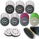 Discos de lixar Rolokit 122 unidades de secagem úmida e seca de 5 polegadas com almofadas 320-3000 Grit Discos de lixar Rolokit 122 unidades de secagem úmida e seca de 5 polegadas com almofadas 320-3000 Grit