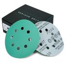 Discos de lixar Serious Grit 13 cm, 8 furos, 220 Grit, caixa de 50 unidades