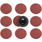 Discos de lixar Shark Industries 12843 O Rolock 80 Grit de 2 polegadas Discos de lixar Shark Industries 12843 O Rolock 80 Grit de 2 polegadas