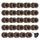 Discos de lixar Shawya 50 PCS 5 cm Quick Change Coarse