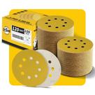 Discos de lixar TPmax 125 mm 120 Grit 8 furos 100 unidades para lixadeira