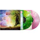Discos de vinil duplo edição limitada rosa e verde com brilho