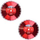Discos Diamantado P/ Asfalto 14.pol 350x25,4 2 Peças Mtx