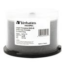 Discos DVD-R Verbatim de 4,7 GB 16X DataLifePlus brancos imprimíveis a jato de tinta - 50 unidades