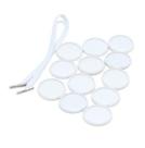 Discos + Elástico 31mm Branco Caderno Inteligente PM