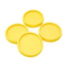 Discos para Caderno Inteligente - Amarelo Sólido 24mm (04UN)