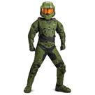 Disfarce Halo Master Chief Kids com capacete tamanho S (4-6)