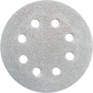 Disflex Disco Lixa Pluma Branco 5X 40 8Furo - Kit C/10 Pc