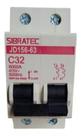 Disjuntor Bipolar 32a 6ka Curva C Sibratec Disjuntor Bipolar 32a 6ka Curva C Sibratec