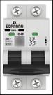 Disjuntor bipolar 40a soprano curva c 3ka