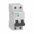 DISJUNTOR BIPOLAR 63A CURVA B EASY9 3kA 220Vca - SCHNEIDER