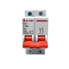 Disjuntor Bipolar Duplo 06a, 10a, 16a,20a, 25a, 32a,40a, 50a, 63a, 70a, 80a, 100a, 125a Disjuntor Bipolar Duplo 06a, 10a, 16a,20a, 25a, 32a,40a, 50a, 63a, 70a, 80a, 100a, 125a