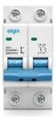 Disjuntor Bipolar Duplo 2 Polos Elgin 2p Curva C 50a