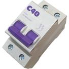 Disjuntor Bipolar Duplo Mini Din Curva C para 2 Fases de 40a
