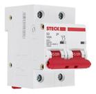 Disjuntor Bipolar Serie Sd2 100a 2p Curva c Steck