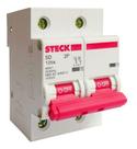 Disjuntor Bipolar Serie Sd2 125a 2p Curva c Steck