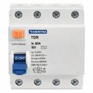 Disjuntor Diferencial DR 80A 30mA 4P Tramontina