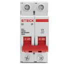 Disjuntor DIN Bipolar 40A SDD62C40 3KA STECK