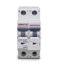 Disjuntor DIN Corrente Contínua Bipolar X10-C16/2-CC 16A 10KA 800Vcc - Para Sistema Fotovoltaico