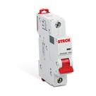Disjuntor DIN Monopolar com Curva C de 4 Ampères - SDD61C04 - STECK