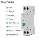 Disjuntor Inteligente Tuya Smart WiFi 63A 1P+N STM-63M smart circuit breaker