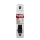 Disjuntor Mini Monopolar JD156 6A Curva C 6kA Sibratec