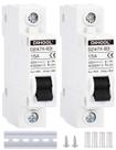 Disjuntor Miniatura DIHOOL DZ47X-63 15A 12-400V Trilho DIN Disjuntor Miniatura DIHOOL DZ47X-63 15A 12-400V Trilho DIN