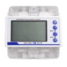 Disjuntor smart power meter lcd display 3p+n 100a