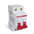 Disjuntor Steck Din Bipolar 70A Curva C