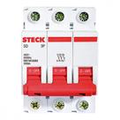 Disjuntor Steck Din Tripolar 100A Sd3 10Ka