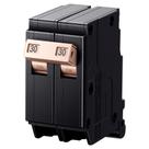 Disjuntor termomagnético 30 A, 2 polos, plug-in de 3/4", 10 kA, 120/240 V, compatível com quadro de distribuição universal