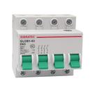 Disjuntor tetrapolar- din glob1-c 63a 4 polos sibratec