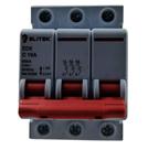 Disjuntor Tripolar 10A 3P curva C 6kA Elitek Disjuntor Tripolar 10A 3P curva C 6kA Elitek