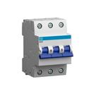 Disjuntor tripolar 80a curva c mini din c80 weg