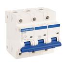 Disjuntor Tripolar 80A Din TDJ10 3P 10kA Curva C 58013143 Tramontina