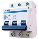 Disjuntor tripolar curva c 100a - LUKMA