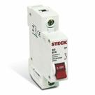 Disjuntor Unipolar 6A C 3kA SDD61C06 Steck Disjuntor Unipolar 6A C 3kA SDD61C06 Steck