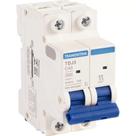 Disjuntores Mini Din Bipolar Duplo Bifásico 2 Fases Curva C Inmetro De 10A Até 63 Amperes Tramontina Disjuntores Mini Din Bipolar Duplo Bifásico 2 Fases Curva C Inmetro De 10A Até 63 Amperes Tramontina