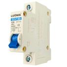 Disjuntores Mini Din Unipolar Monopolar Monofásico 1 Fase Curva C Inmetro De 10A Até 63 Ampere Lukma Disjuntores Mini Din Unipolar Monopolar Monofásico 1 Fase Curva C Inmetro De 10A Até 63 Ampere Lukma
