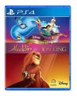 Disney Classic Games Aladdin E Rei Leão PS 4 Mídia Física