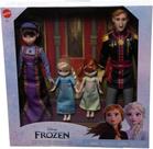 Disney Frozen Conjunto de Brinquedo Conjunto 4 Personagens da Família Arendelle