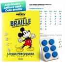 Disney praticando braille com mickey e seus amigos - língua portuguesa