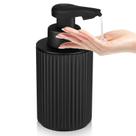 Dispensador automático de sabão Phneems 260ml recarregável preto