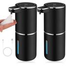 Dispensador automático de sabão VZZNN 380mL USB recarregável x2 Dispensador automático de sabão VZZNN 380mL USB recarregável x2