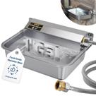 Dispensador de água automático PETHIND 3.8L para cães em aço inoxidável