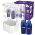 Dispensador de água com filtro PUR XL de 44 xícaras com 2 filtros